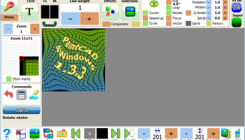 PaintCAD screenshot