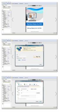 PDF to Flash Flipping Book screenshot