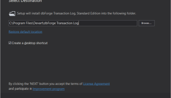 dbForge Transaction Log screenshot