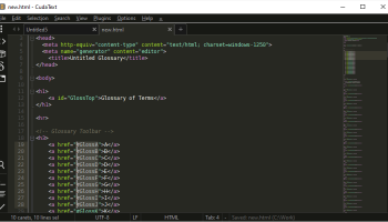 CudaText screenshot