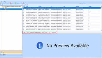 MBOX Email Viewer screenshot