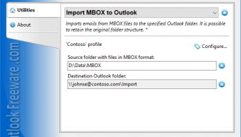 Import Messages from MBOX Files screenshot