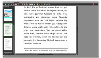 PDF to Flash Brochure Pro screenshot