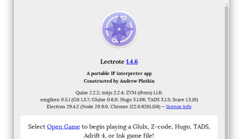 Lectrote screenshot