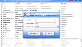 All-In-One External Drive Password Pro screenshot