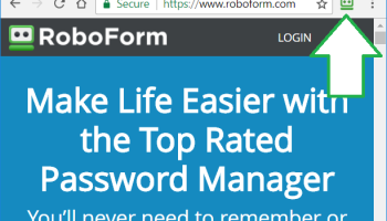 RoboForm Password Manager for Firefox screenshot