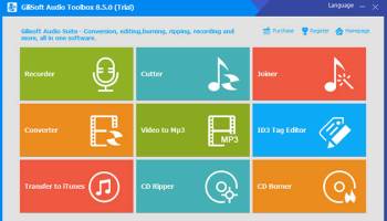 GiliSoft Audio Toolbox screenshot