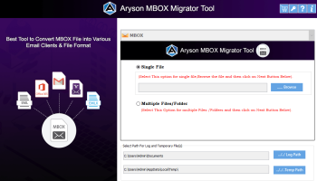 MBOX Importer Tool screenshot