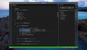 Code Writer screenshot