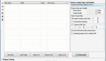 Ailt Excel to SWF Converter screenshot