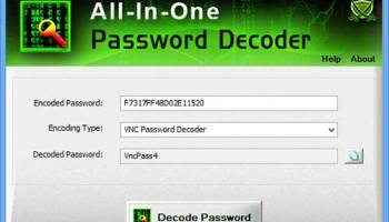 All In One Password Decoder screenshot