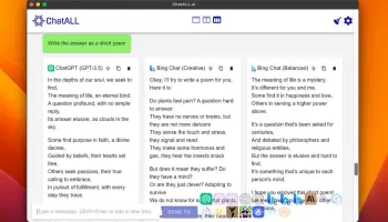 ChatALL screenshot