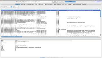 Screaming Frog SEO Spider screenshot