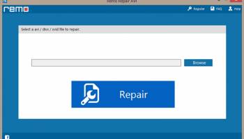 Remo Repair AVI screenshot