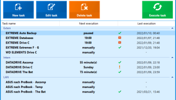 Synchredible screenshot