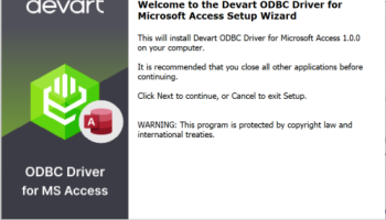 Microsoft Access ODBC Driver by Devart screenshot