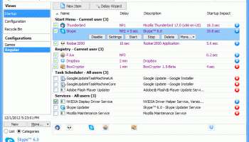 Chameleon Startup Manager Lite screenshot