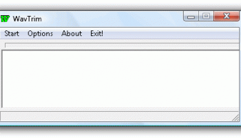 WavTrim screenshot