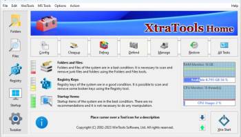 XtraTools Home screenshot