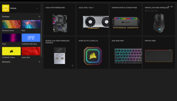 iCUE - Corsair Utility Engine screenshot