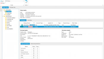 NTFS Permissions Auditor screenshot