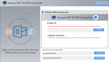 OST to PST Converter screenshot