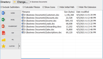 VOVSOFT - Document Manager screenshot