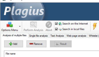 Plagius Professional screenshot