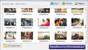 Digital Camera Recovery Download screenshot