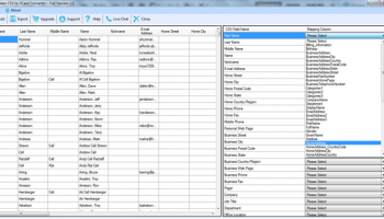 Softaken CSV to VCF Converter screenshot