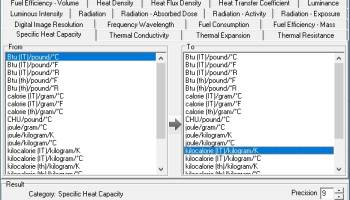 Unit Conversion Utility-UnitConvertor-D screenshot