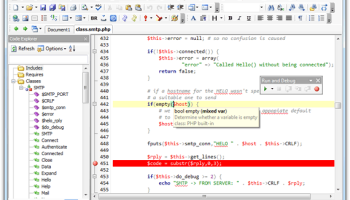 Rapid PHP Editor screenshot