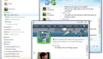 Windows Live Messenger screenshot