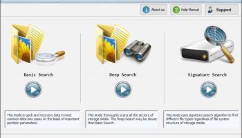 NTFS Data Recovery Software screenshot