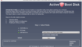 Active@ Boot Disk Creator screenshot