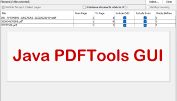 VeryUtils Java PDFTools GUI screenshot