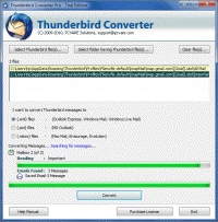 Move Thunderbird Emails to Outlook screenshot