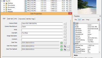 Exif Pilot screenshot