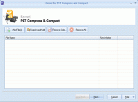 Kernel for PST Compress and Compact screenshot