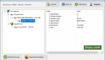 001Micron USB Drive Files Recovery screenshot