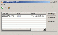 AmoK pop2rss screenshot