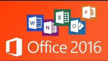 Microsoft Office 2016 screenshot