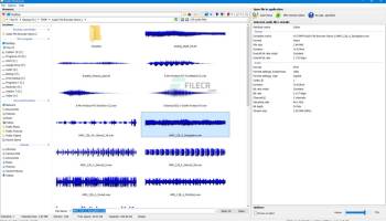 Audio File Browser screenshot