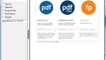 pdfFactory Pro screenshot