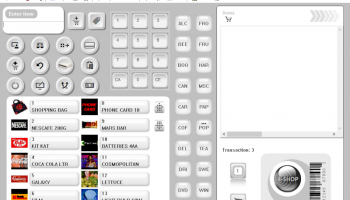 4-Shop SC Point of sale screenshot