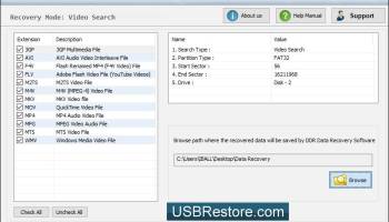 Mobile Phone Data Restore screenshot