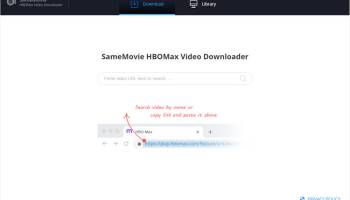 SameMovie HBOMax Video Downloader screenshot