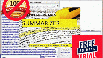 EuropeSoftwares Summarizer screenshot