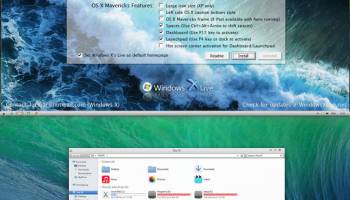 OS X Mavericks Transformation Pack screenshot