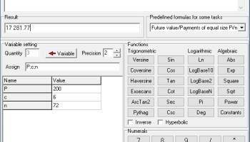 Innovative calculator - InnoCalculator screenshot